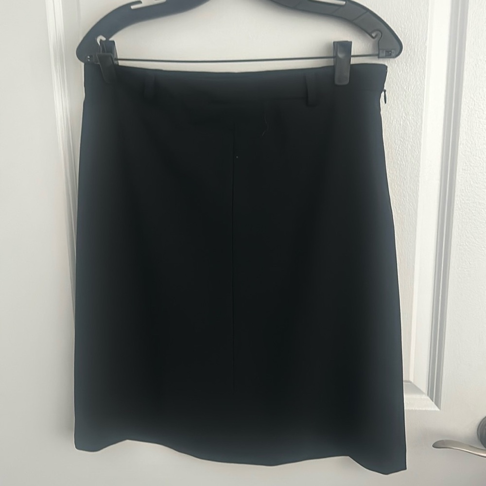 Theory black skirt